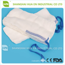 100% Baumwolle hochwertige Gaze Bauchschwämme CE ISO FDA in China hergestellt